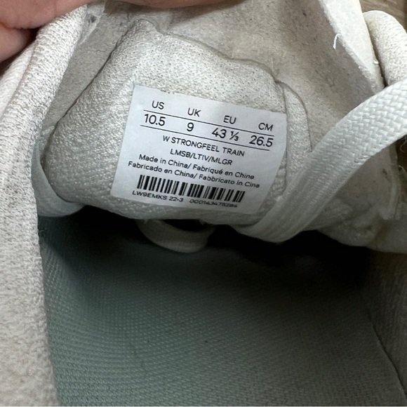 Lululemon Shoes 9 Cream Strongfeel Train Sneakers Running Travel Sport Women's - Picture 10 of 10